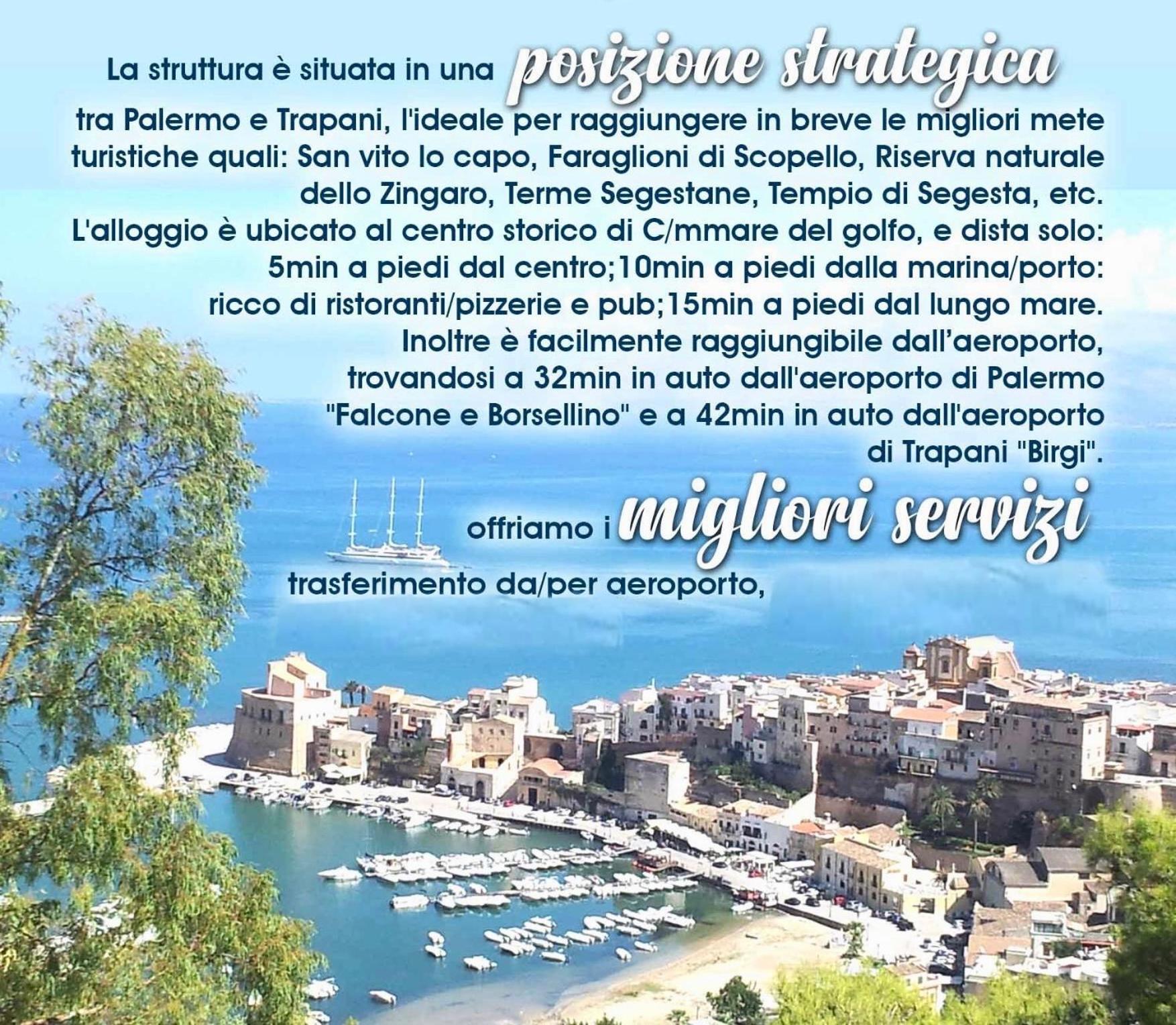Apartament Principe Tancredi Castellammare del Golfo Zewnętrze zdjęcie